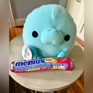 Snackles 2 Sea Cow & Mentos Fruit Plush NWT 💙💙